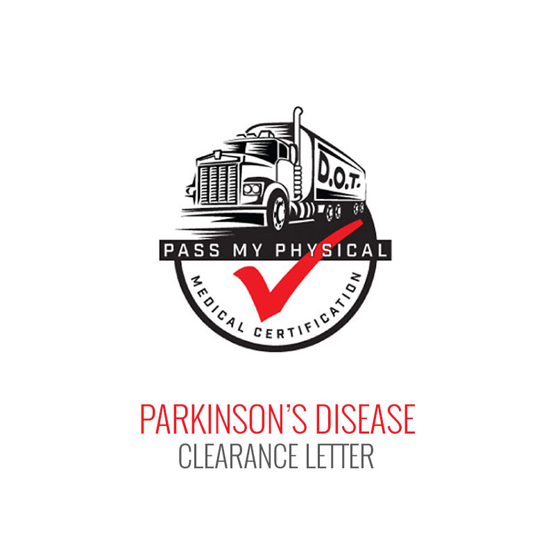 Parkinson's Disease Medical Clearance Letter