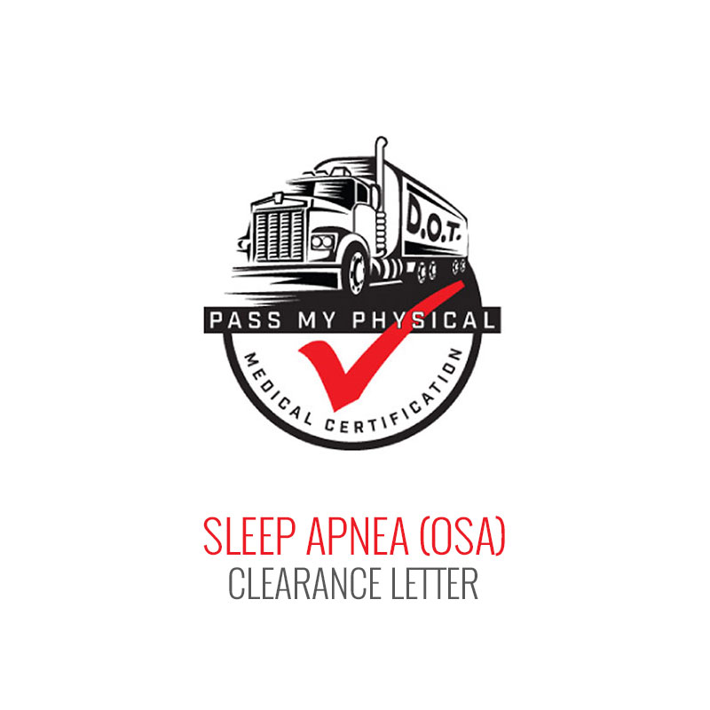 Sleep Apnea (OSA) Medical Clearance Letter